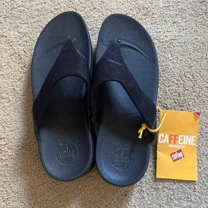 NWT black Fitflop sandals